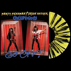 Cacophony - Go Off ! Yellow Black Splatter Vinyl Edition