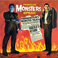 Gabriel Dell - Famous Monsters Speak Red / Black Vinyl Edition