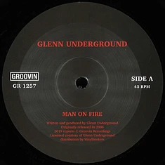 Glenn Underground - Man On Fire / Forgotten Art (Music)