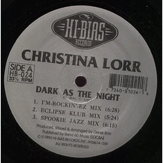 Christina Lorr - Dark As The Night