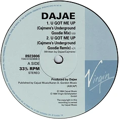 Dajae - U Got Me Up