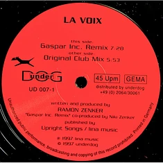 La Voix - La Voix