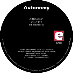 Autonomy - Autonomy