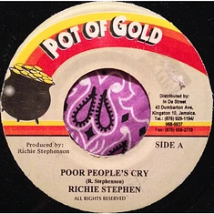 Richie Stephens - Poor People's Cry