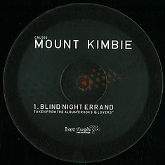 Mount Kimbie - Blind Night Errand