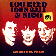 Lou Reed, John Cale, & Nico - Enfants De Paris: Live At Bataclan Paris 1972 Colored Vinyl Edition