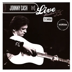 Johnny Cash - Live From Austin TX Green & Black Marble Vinyl Edition