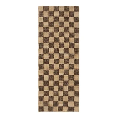 ferm LIVING - Check Wool Jute Runner 70 x 180