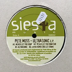 Pete Moss - The Ultrasonic E.P.