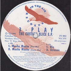 3-Play - The Custard Slice E.P.