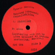 Behrang Mohammadi - Abdoullah/Mina