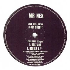 Mr. Nex - B-Boy Shout