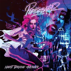 Perturbator - Night Driving Avenger Frosted Clear Vinyl Edition