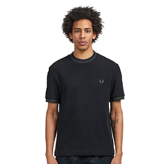 Fred Perry - Ribbed Jersey T-Shirt