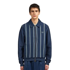 Fred Perry - Striped Collared Track Jacket