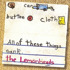 The Lemonheads - Car Button Cloth Deluxe Expanded Clothbound Yellow Vinyl Edition