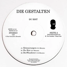 Die Gestalten - Du Bist