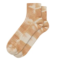 ROTOTO - Tie Dye Ribbed Ankle Socks