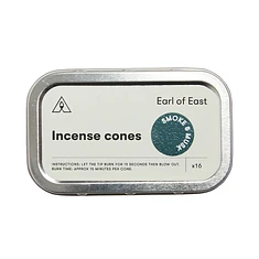 Earl of East - Smoke & Musk Incense Cones 16 Pack