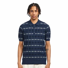 Fred Perry - Striped Rib Knitted Shirt