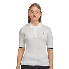 Fred Perry - Mesh Knit Polo Shirt
