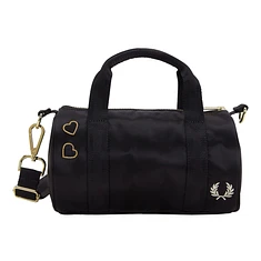 Fred Perry x Amy Winehouse Foundation - Amy Mini Satin Barrel Bag
