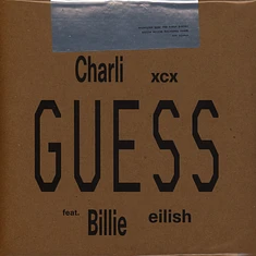 Charli XCX - Guess Featuring Billie Eilish Record Store Day 2025 Black Vinyl Vinyl Edition