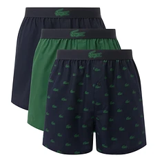Lacoste - Crocodile Print Boxers (Pack of 3)