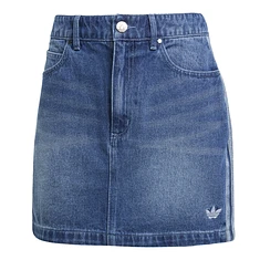 adidas - Adicolor 3-Stripes Denim Mini Skirt