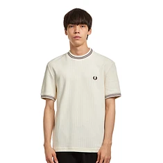 Fred Perry - Ribbed Jersey T-Shirt