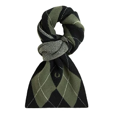 Fred Perry - Brushed Argyle Scarf