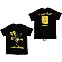 Wu-Tang Clan - Tour '23 NY State Of Mind (Back Print) T-Shirt