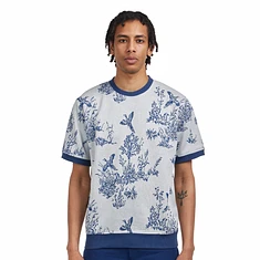 Beams Plus - Knit Tee Bird Jacquard