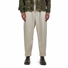 Beams Plus - 2 Pleats Tapered Twill