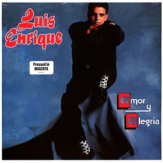 Luis Enrique - Amor Y Alegria Magenta Vinyl Edition