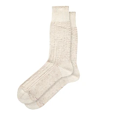 Anonymous Ism - Boucle Nep Cable Crew Socks