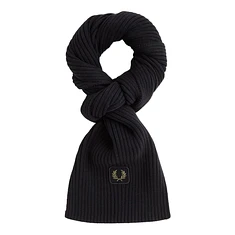 Fred Perry - Cotton Ribbed Scarf