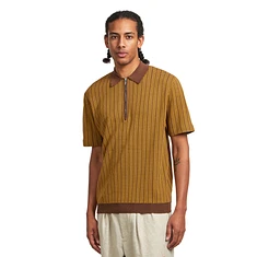 Beams Plus - Half Zip Knit Polo