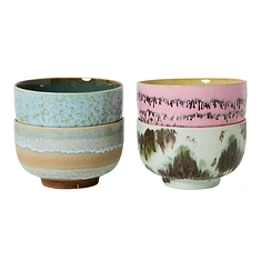 HKLIVING - 70s Ceramics: Noodle Bowls (Set of 4)