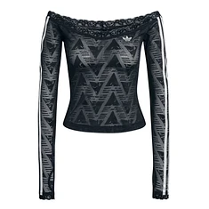 adidas - Lace Bardot Top