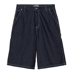 Carhartt WIP - W' Nixon Single Knee Short "Robertson" Denim, 12 oz