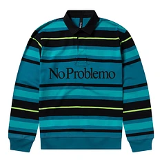 No Problemo - Striped LS Rugby Shirt