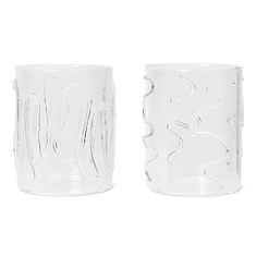 ferm LIVING - Doodle Glasses (Set of 2)