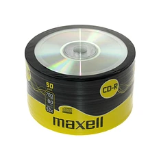 Maxell - CD-R80 50 Pack Shrink