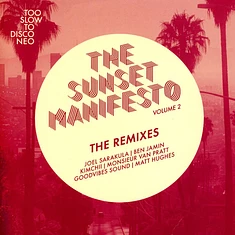 The Sunset Manifesto Volume 2 - The Remixes Marbled White / Opaque Colored Vinyl Edition