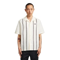 Fred Perry - Placement Print Revere Collar Shirt