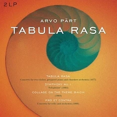 Arvo Pärt - Tabula Rasasymphony 1collage On A Theme B-A-C-H