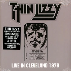 Thin Lizzy - Live In Cleveland 1976 Record Store Day 2026 Transparent Vinyl Edition