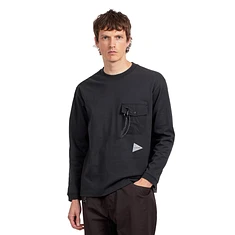 and wander - Heavy Cotton Pocket LS T