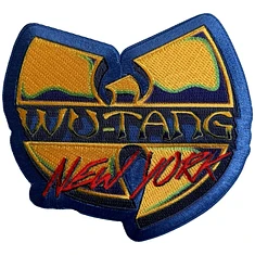Wu-Tang Clan - New York Logo Blue Patch